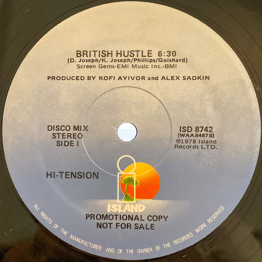 Hi-Tension Groovy Coaster - British Hustle (Side 1)