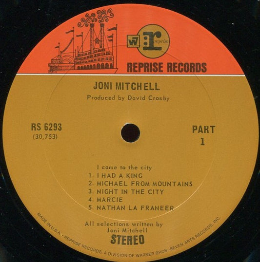 Joni Mitchell Groovy Coaster - Song To A Seagull