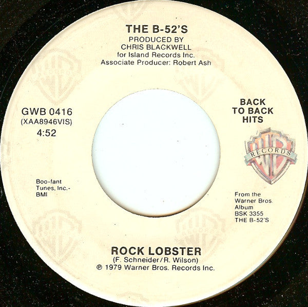 The B-52's Groovy Coaster - Rock Lobster