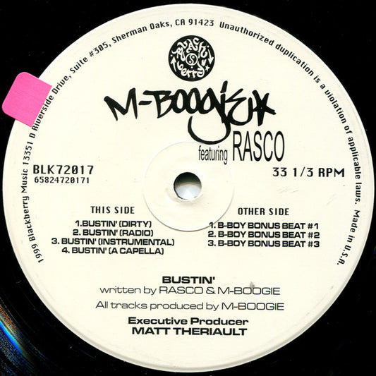 M-Boogie Groovy Coaster - Bustin' (Out The Perpetrators)