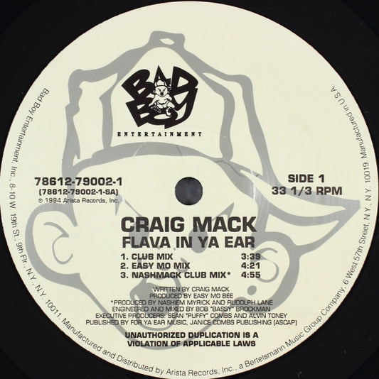 Craig Mack Groovy Coaster - Flava In Ya Ear