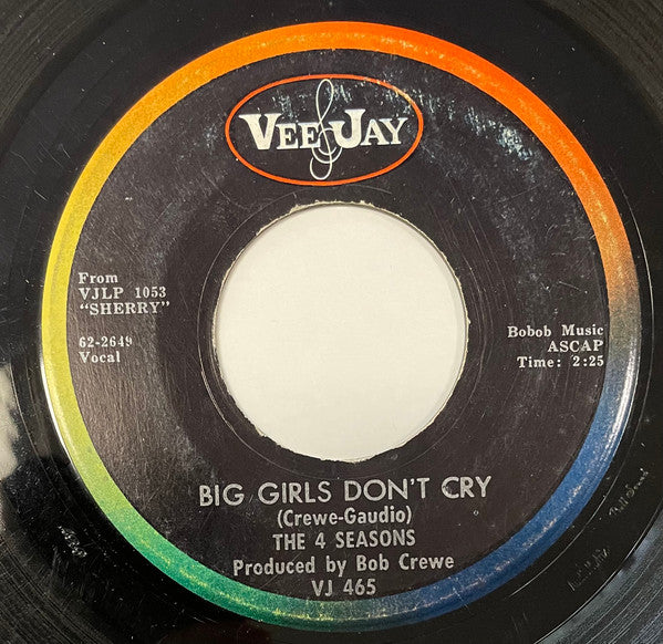 The Four Seasons Groovy 45 Coaster - Big Girls Don't Cry