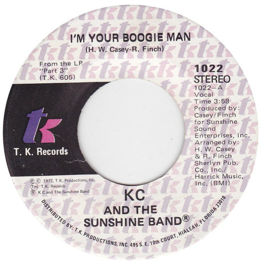 KC & The Sunshine Band Groovy Coaster - I'm Your Boogie Man