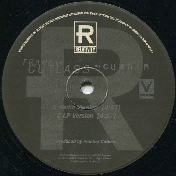 Frankie Cutlass Groovy 12" Coaster - The Cypher: Part 3