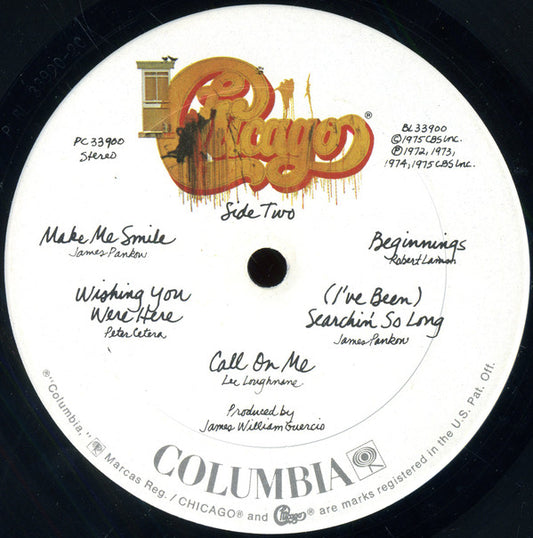 Chicago  Groovy Coaster - Chicago IX Chicago's Greatest Hits (Side 2)