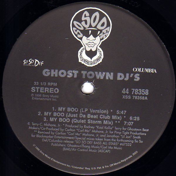 Ghost Town DJ's Groovy Coaster - My Boo