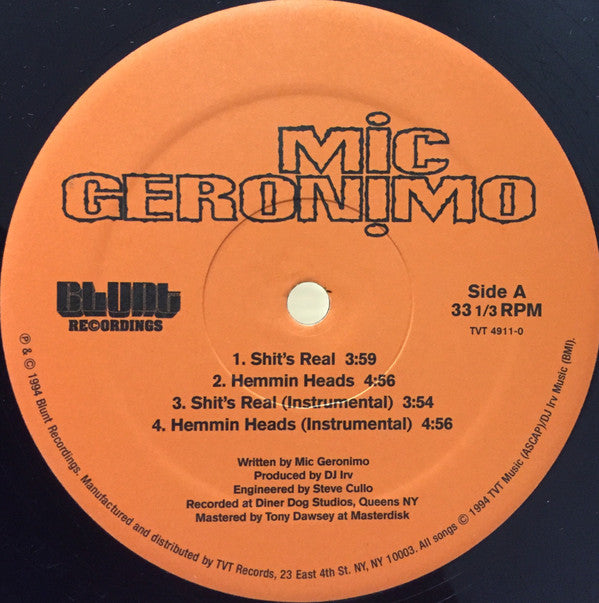 Mic Geronimo Groovy Coaster - It's Real