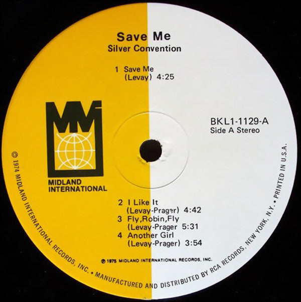 Silver Convention Groovy Coaster - Save Me