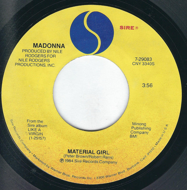 Madonna Groovy Coaster - Material Girl