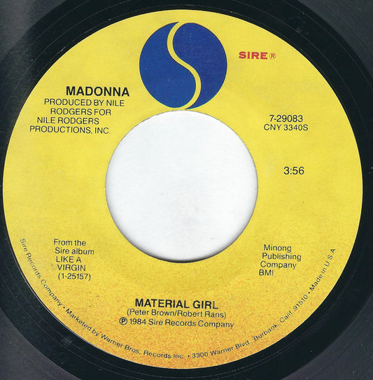 Madonna Groovy Coaster - Material Girl