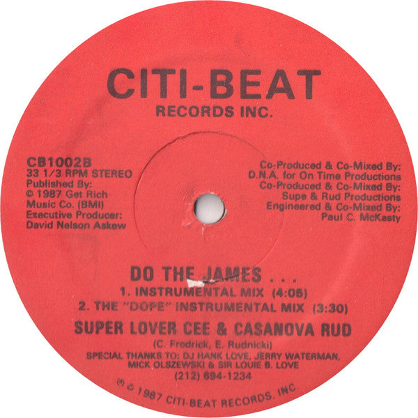 Super Lover Cee & Casanova Rud Groovy Coaster - Do The James...