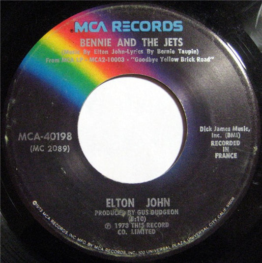 Elton John Groovy Coaster - Bennie And The Jets