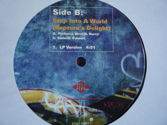 KRS-One Groovy Coaster - Step Into A World (Rapture's Delight) (Side B)