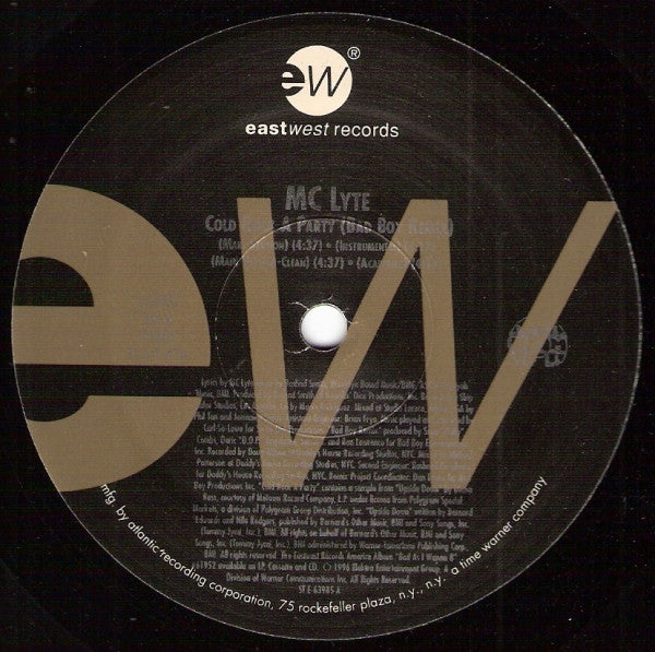 MC Lyte Groovy Coaster - Cold Rock A Party (Side A)