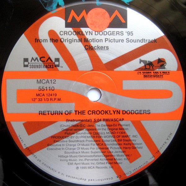 Crooklyn Dodgers '95 Groovy Coaster - Return Of The Crooklyn Dodgers