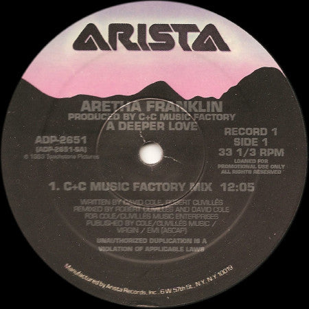 Aretha Franklin Groovy Coaster - A Deeper Love