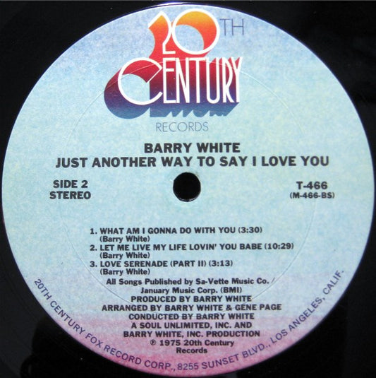 Barry White Groovy Coaster - Just Another Way To Say I Love You