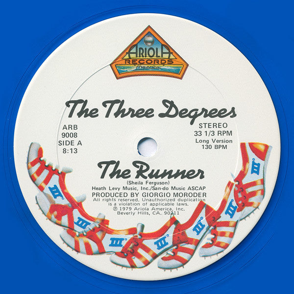 The Three Degrees Groovy 12" Coaster - The Runner