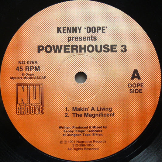 Kenny "Dope" Gonzalez Groovy Coaster - 3 (Side A)