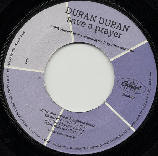 Duran Duran Groovy Coaster - Save A Prayer