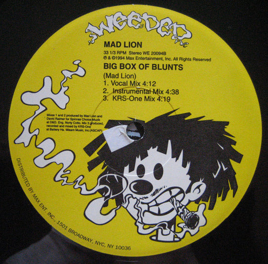 Mad Lion Groovy Coaster - Big Box Of Blunts