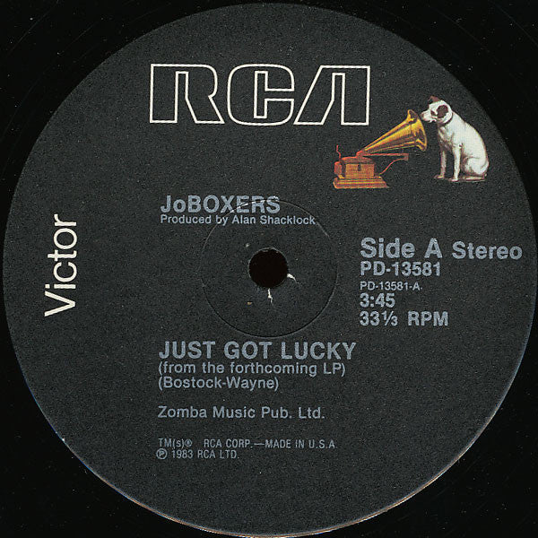 JoBoxers Groovy 12" Coaster - Just Got Lucky