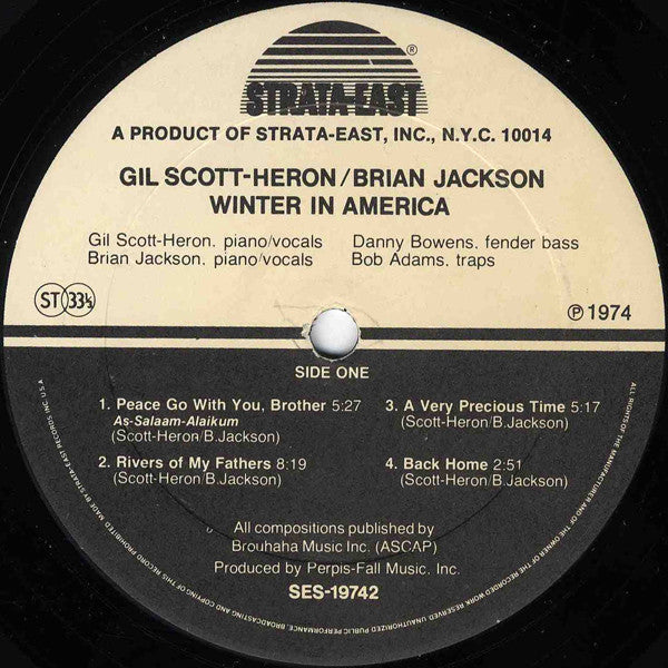 Gil Scott-Heron & Brian Jackson Groovy Coaster - Winter In America