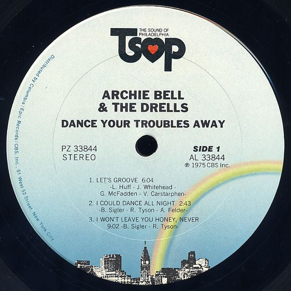 Archie Bell & The Drells Groovy Coaster - Dance Your Troubles Away (Side 1)