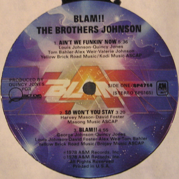 Brothers Johnson Groovy Coaster - Blam!!