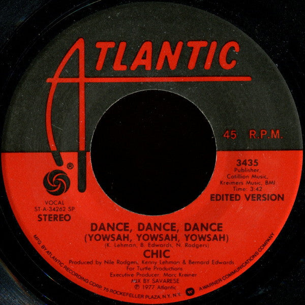 Chic Groovy 45 Coaster - Dance, Dance, Dance (Yowsah, Yowsah, Yowsah)