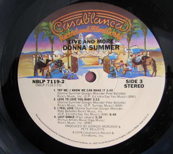 Donna Summer Groovy Coaster - Live And More