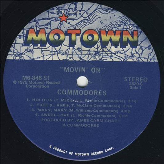 Commodores Groovy Coaster - Movin' On