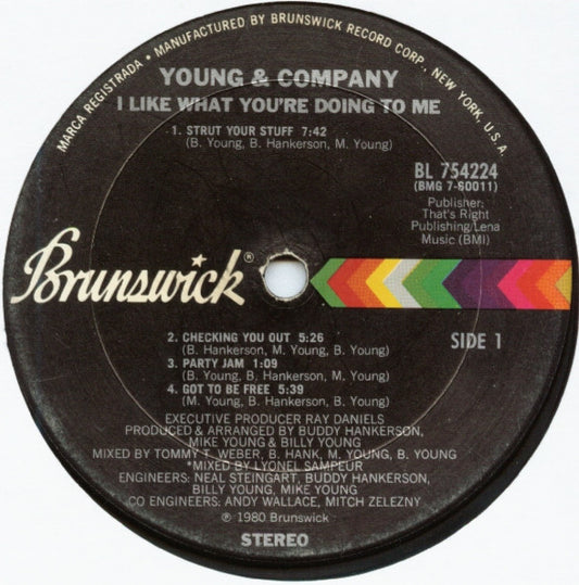 Young & Company Groovy Coaster - I Like What You're Doing To Me!