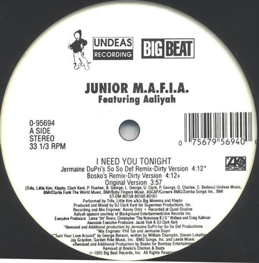 Junior M.A.F.I.A. Groovy Coaster - I Need You Tonight