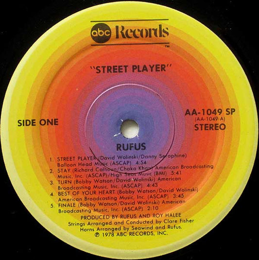 Rufus & Chaka Khan Groovy Coaster - Street Player