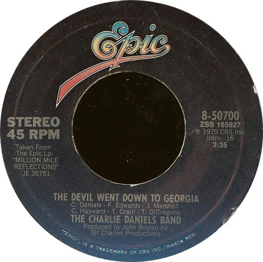 The Charlie Daniels Band Groovy Coaster - The Devil Went Down To Georgia