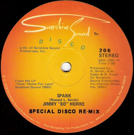 Jimmy "Bo" Horne Groovy Coaster - Spank (Special Disco Re-Mix)