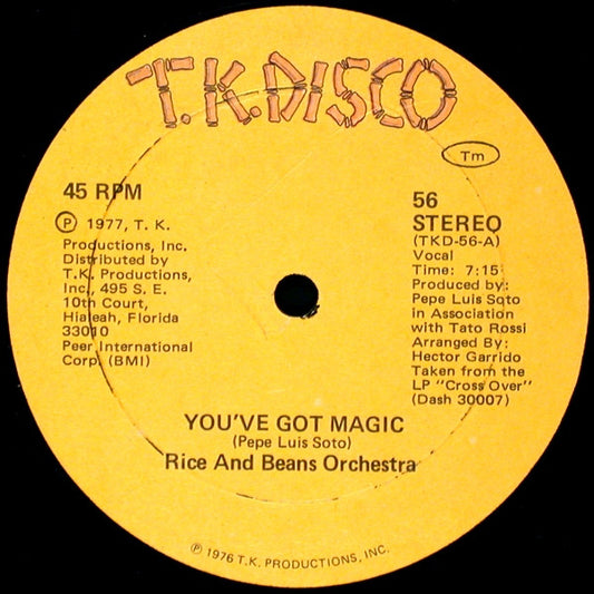 Rice And Beans Orchestra Groovy Coaster - You've Got Magic