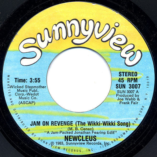 Newcleus Groovy 45 Coaster - Jam On Revenge (The Wikki-Wikki Song)