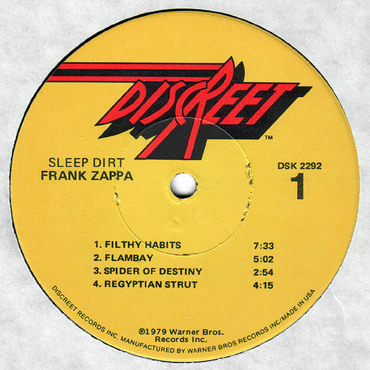 Frank Zappa Groovy Coaster - Sleep Dirt