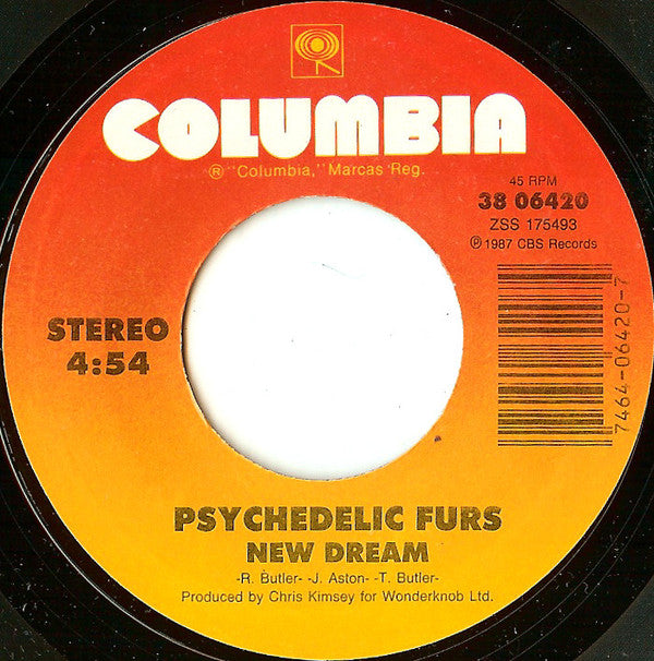 The Psychedelic Furs Groovy Coaster - New Dream