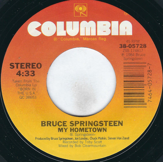 Bruce Springsteen Groovy Coaster - My Hometown