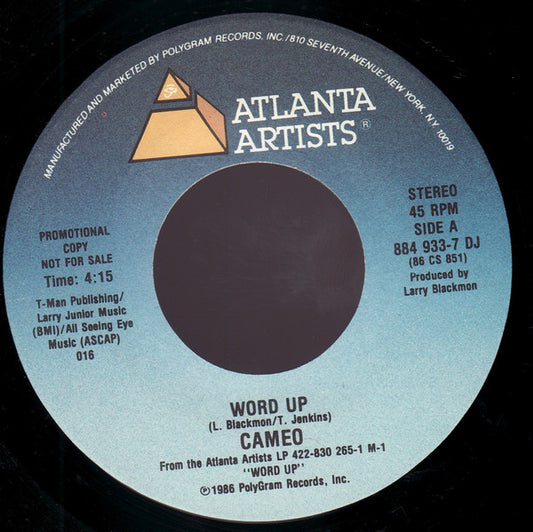 Cameo Groovy Coaster - Word Up