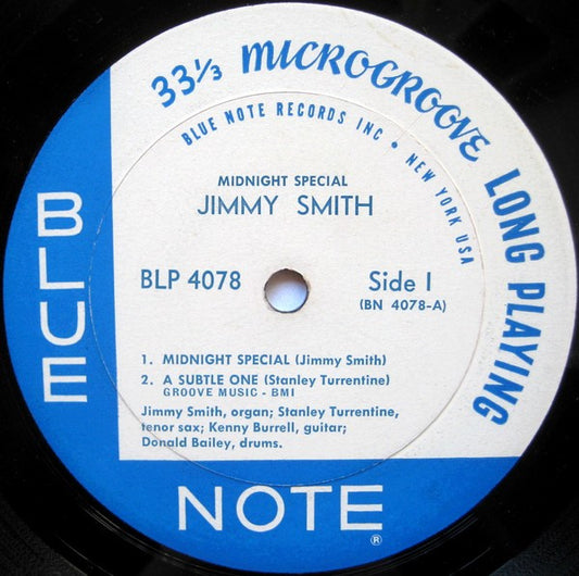 Jimmy Smith Groovy Coaster - Midnight Special (Side 1)