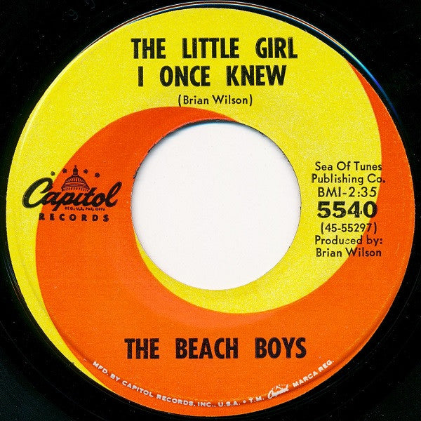 The Beach Boys Groovy Coaster - The Little Girl I Once Knew