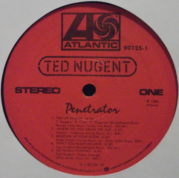 Ted Nugent Groovy Coaster - Penetrator (Side 1)