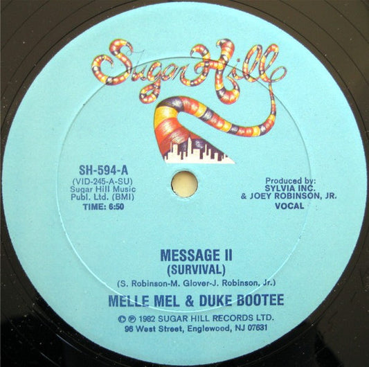 Melle Mel Groovy Coaster - Message II (Survival)