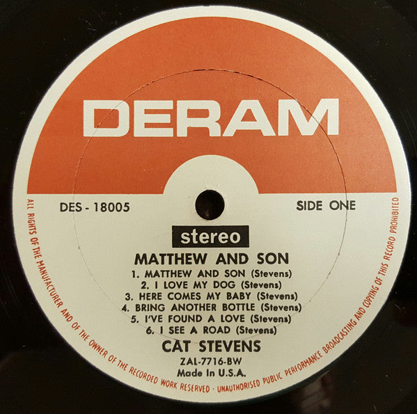 Cat Stevens Groovy Coaster - Matthew & Son / New Masters (Side 1)