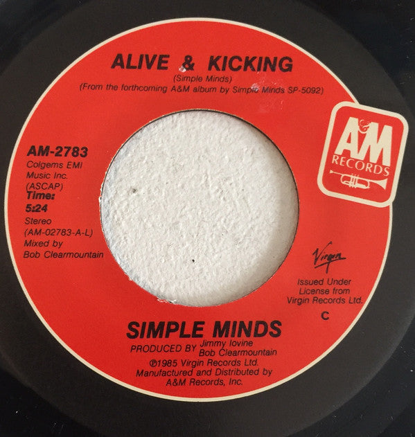 Simple Minds Groovy Coaster - Alive & Kicking