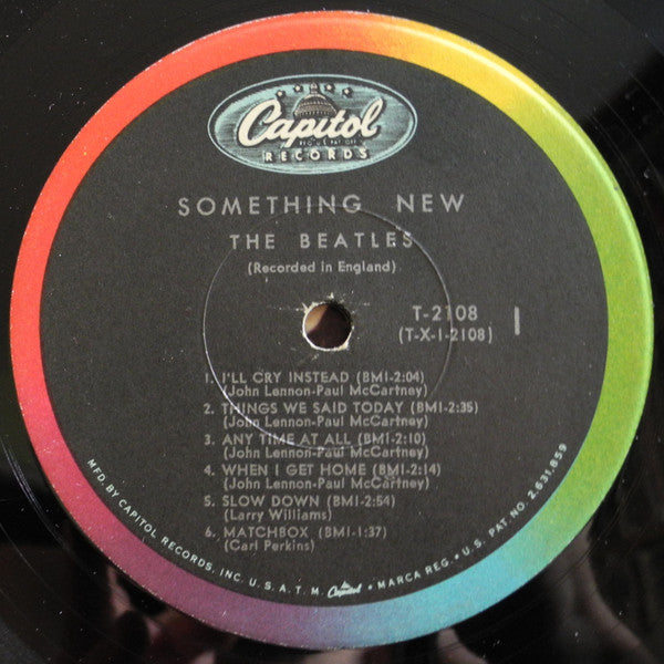 The Beatles Groovy Coaster - Something New (Side 1)